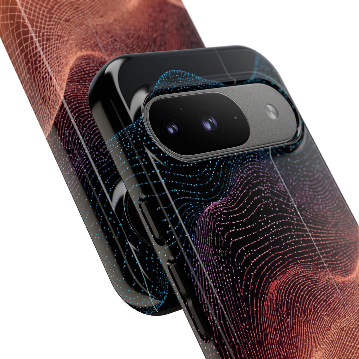 Spectral Elevation · Tough Phone Case for Pixel ·  Orange