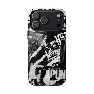 Underground Punk Collage · Tough Phone Case for iPhone · Black