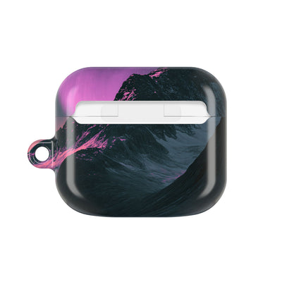 Arctic Aurora Summit · Hard Case for AirPods & AirPods Pro · Black