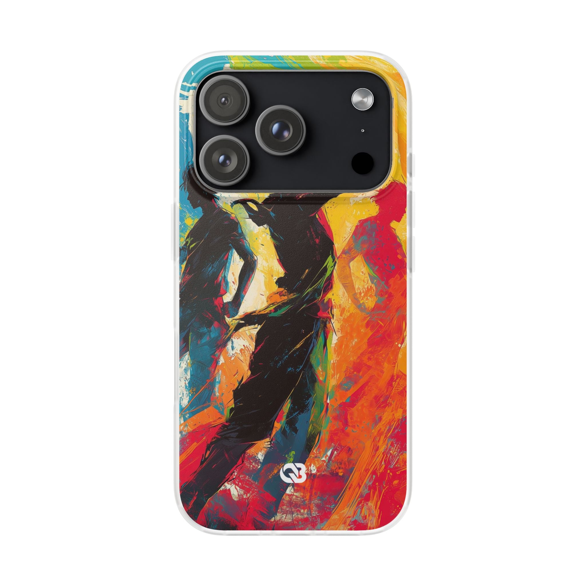 Electric Motion Blur · Soft Phone Case for iPhone