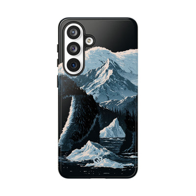 Nordic Arctic Bear · Tough Phone Case for Samsung · Black
