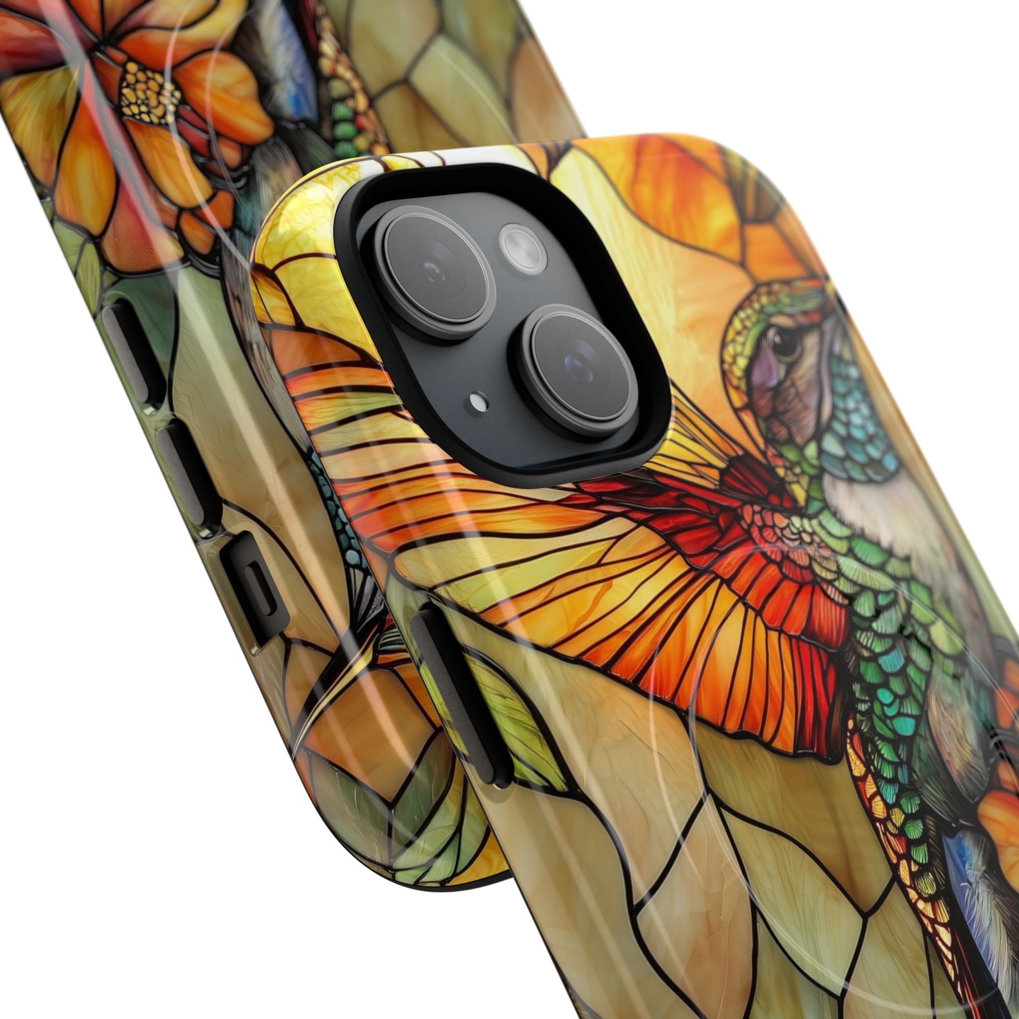Amber Glass Hummingbird · Tough+ Phone Case for iPhone · Magsafe