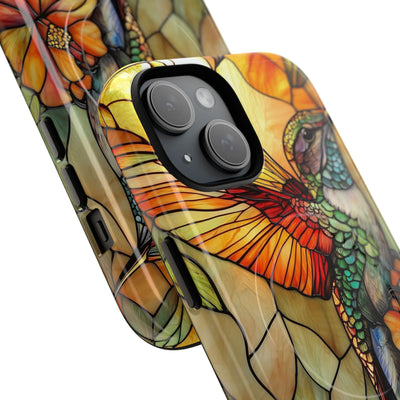 Amber Glass Hummingbird · Tough+ Phone Case for iPhone · Magsafe