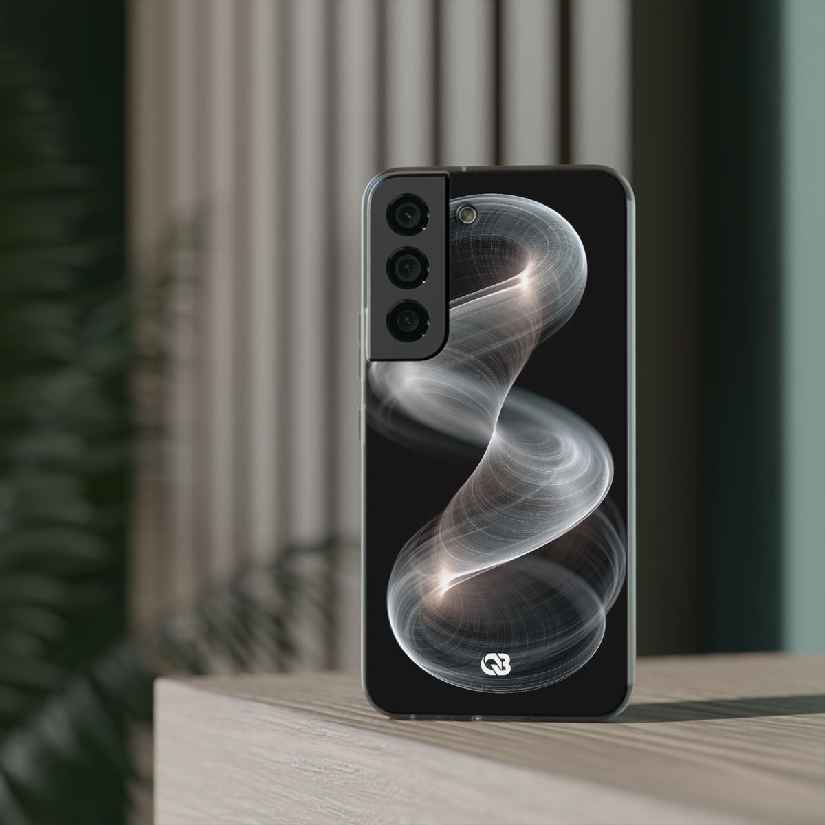 Luminous Vortex · Lite Phone Case for Samsung · Black