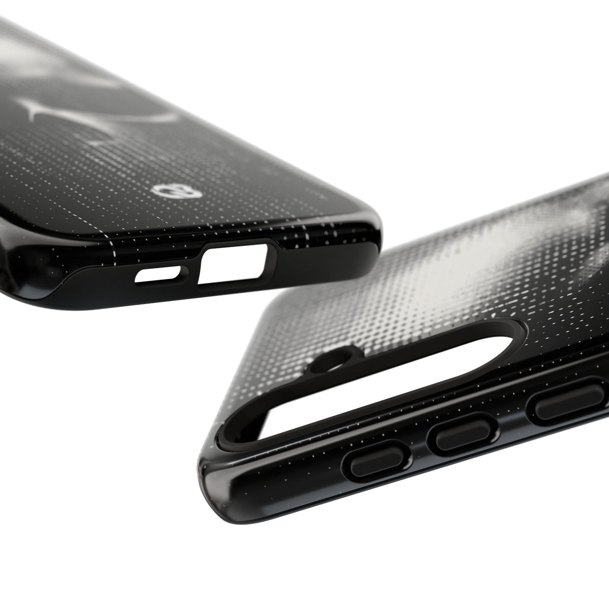 Raster Phantom · Tough Phone Case for Samsung · Black