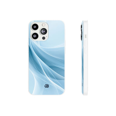 Glacial Ridge Contours · Lite Phone Case for iPhone ·  Blue