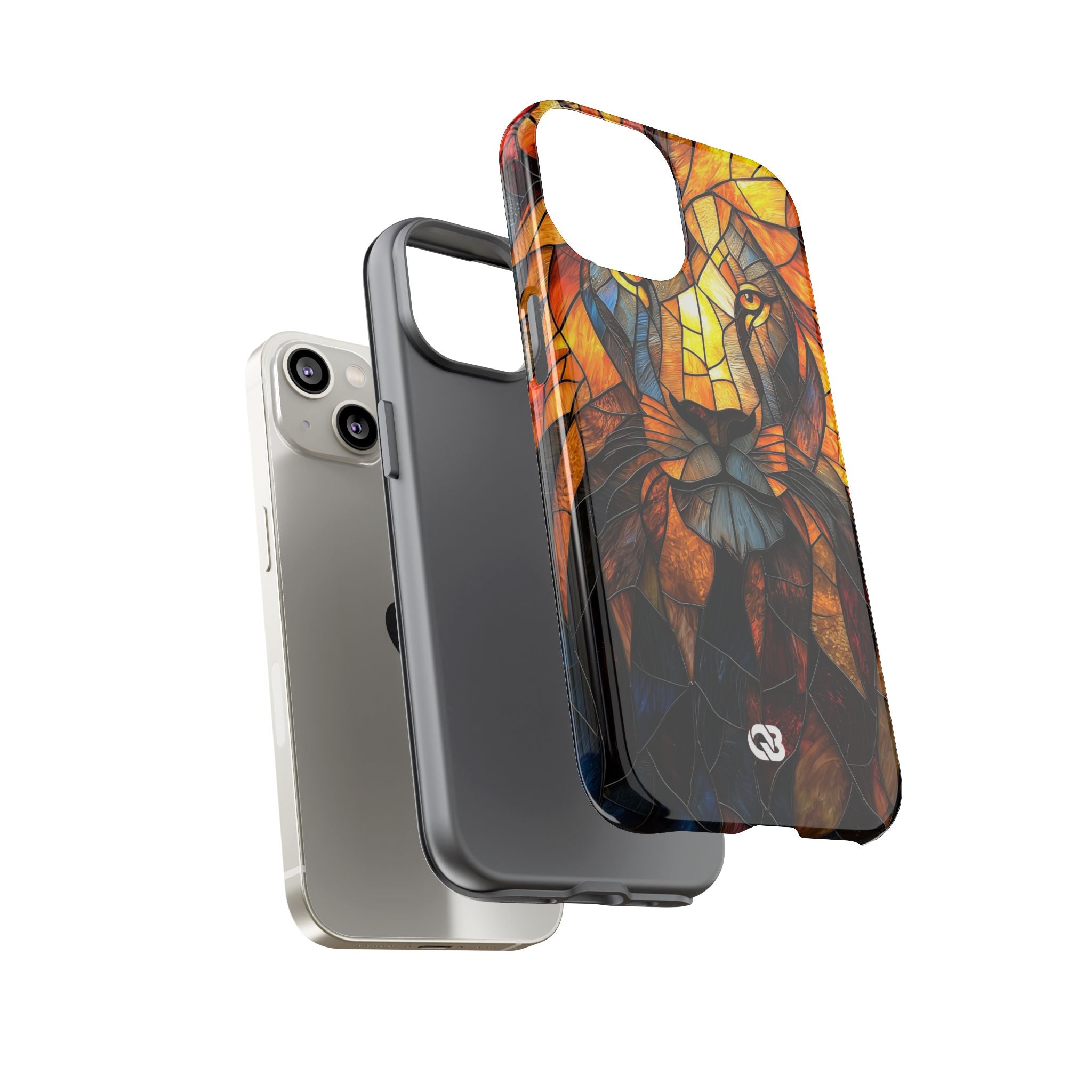 Amber Glass Lion · Tough Phone Case for iPhone