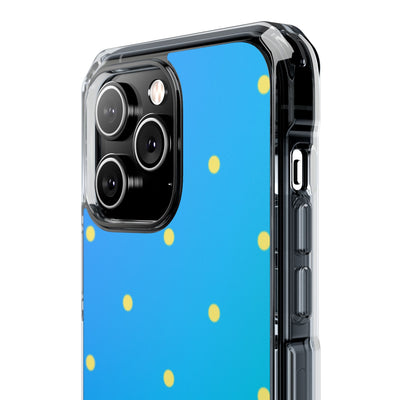 Cyan Sun Dots · Impact Θήκη για iPhone · Magsafe