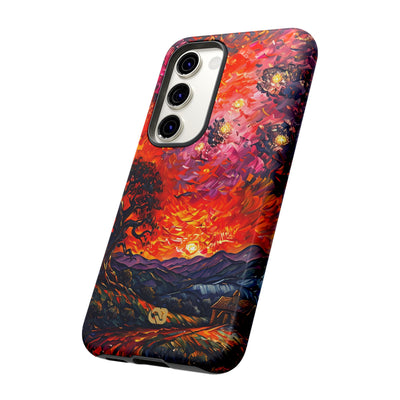Molten Sky Tree · Tough Phone Case for Samsung