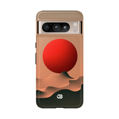 Crimson Sol Ridge · Tough Phone Case for Pixel ·  Red