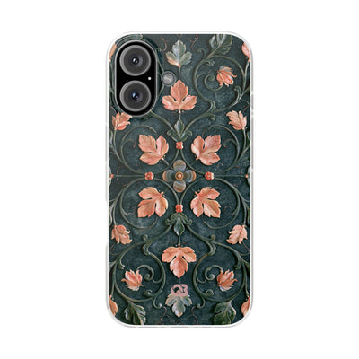 Florentine Rose Arabesque · Lite Phone Case for iPhone ·  Green