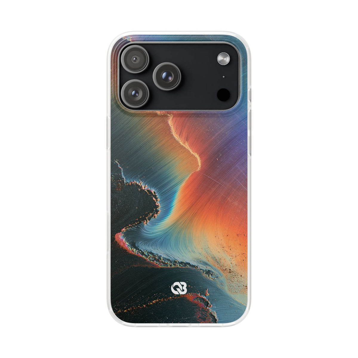 Prismatic Aura Shift · Lite Phone Case for iPhone ·  Blue