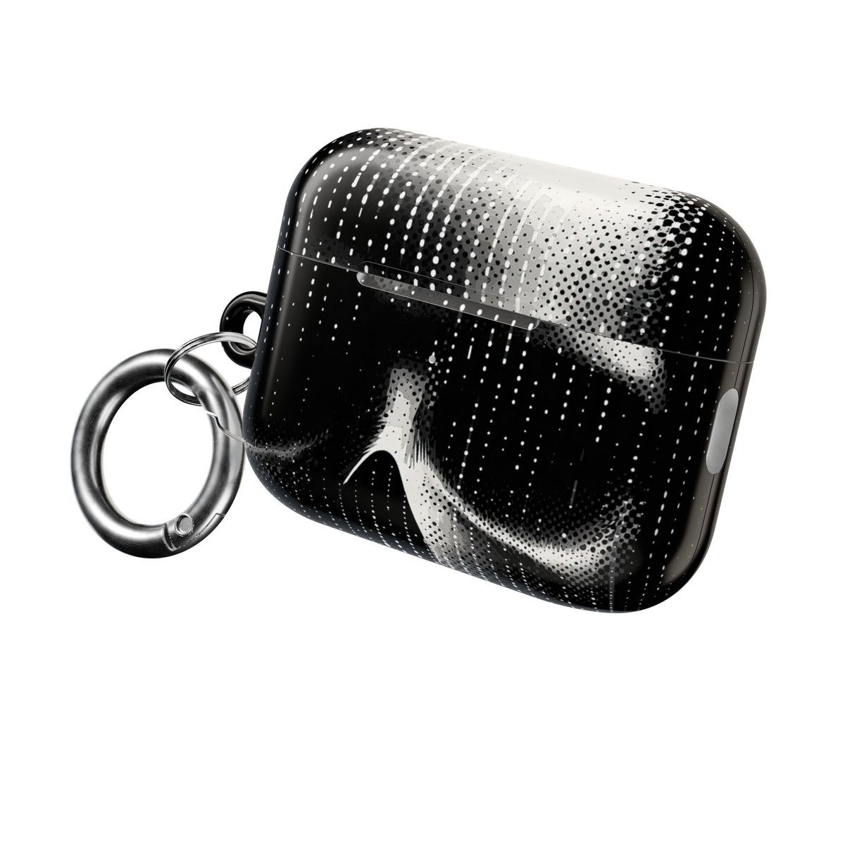 Raster Phantom · Hard Case for AirPods & AirPods Pro · Black