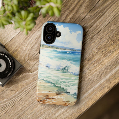 Foamy Tide iPhone 16 Plus Case - Tough