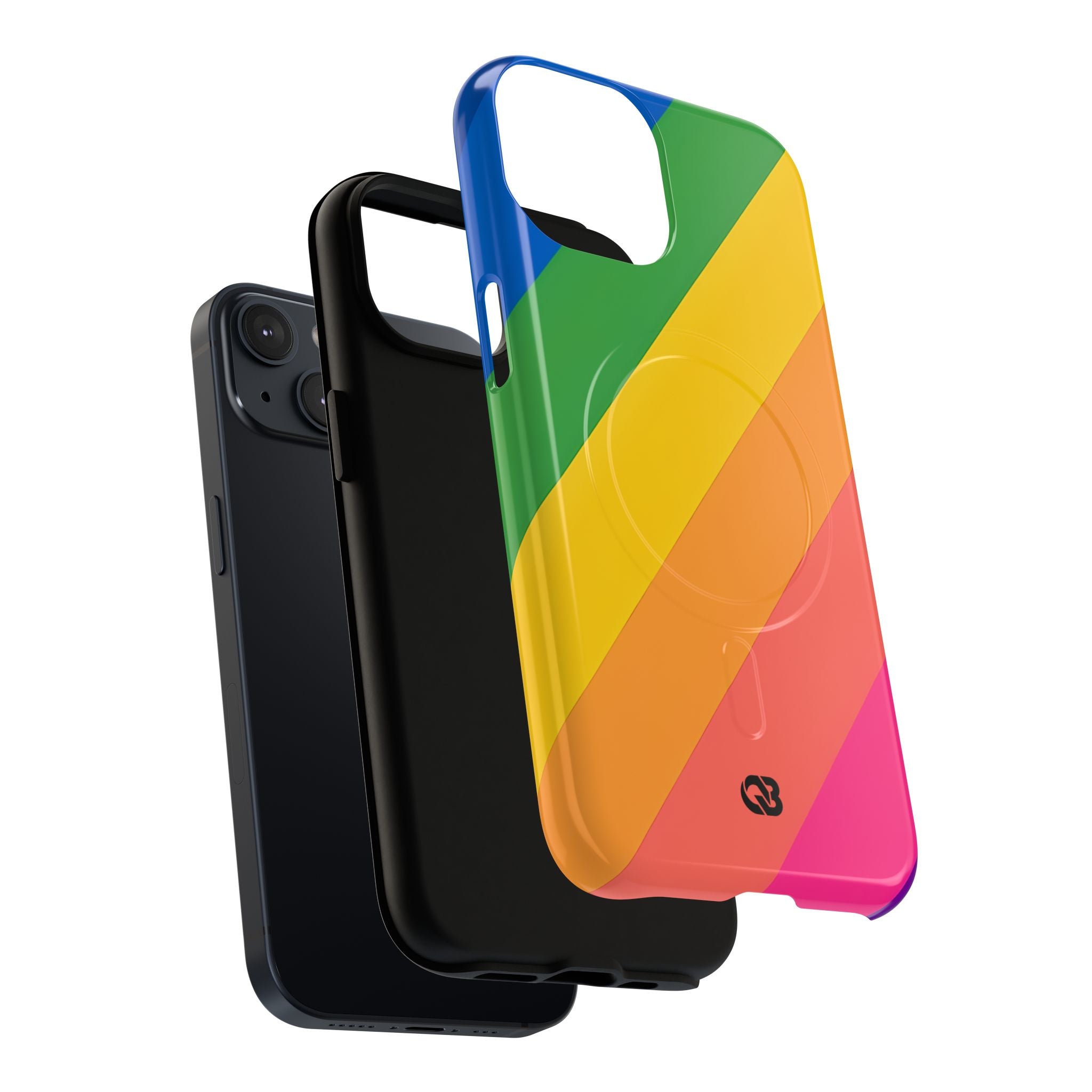 Vibrant Spectrum Slope · Tough+ Phone Case for iPhone · Magsafe
