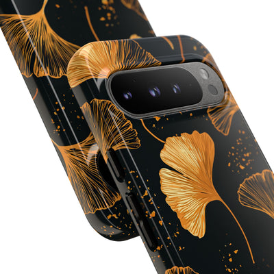 Gilded Ginkgo · Tough Phone Case for Pixel ·  Gold