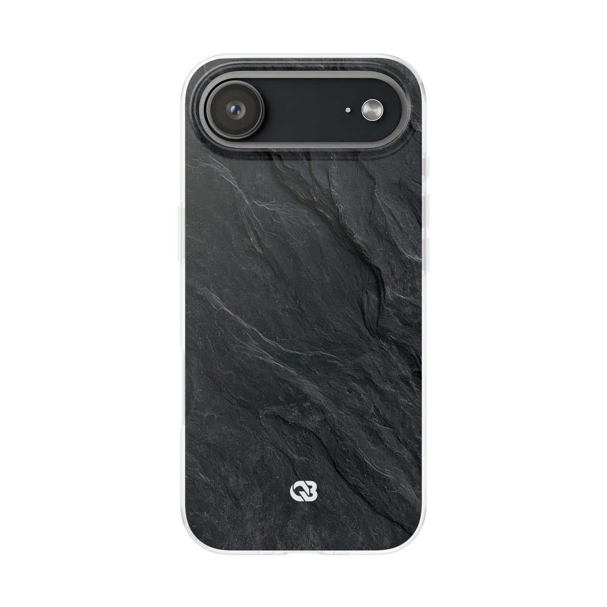 Dark Slate Strata · Lite Phone Case for iPhone ·  Black