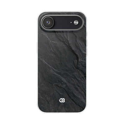 Dark Slate Strata · Lite Phone Case for iPhone ·  Black