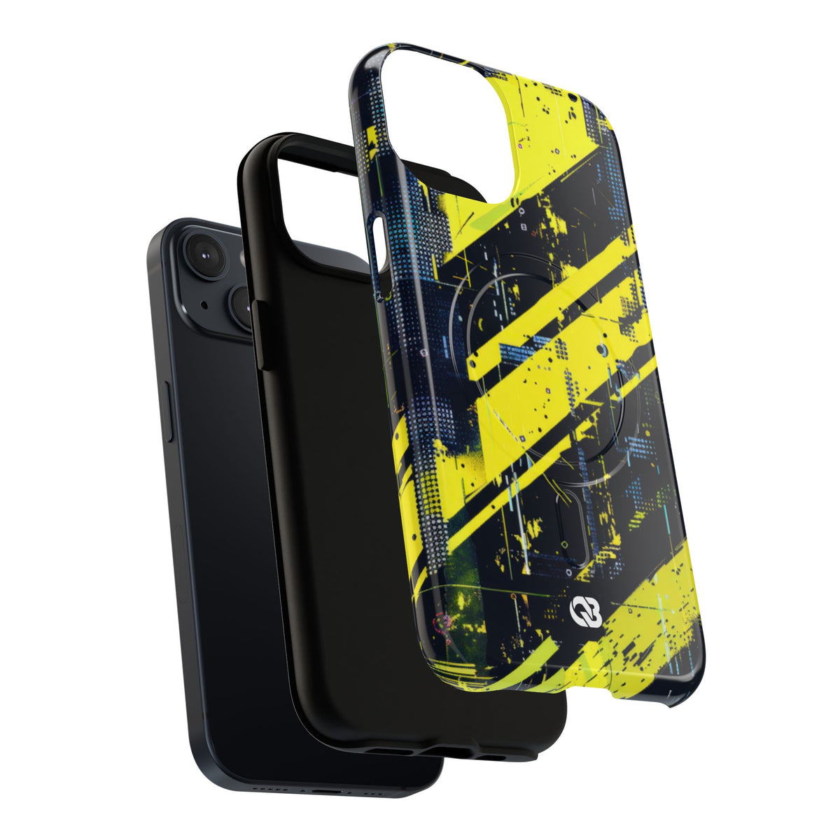 Acid Hazard · Tough 2.0 Magnetic Phone Case for iPhone · Yellow