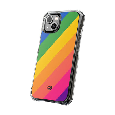 Vibrant Spectrum Slope · Impact Phone Case para iPhone · Magsafe