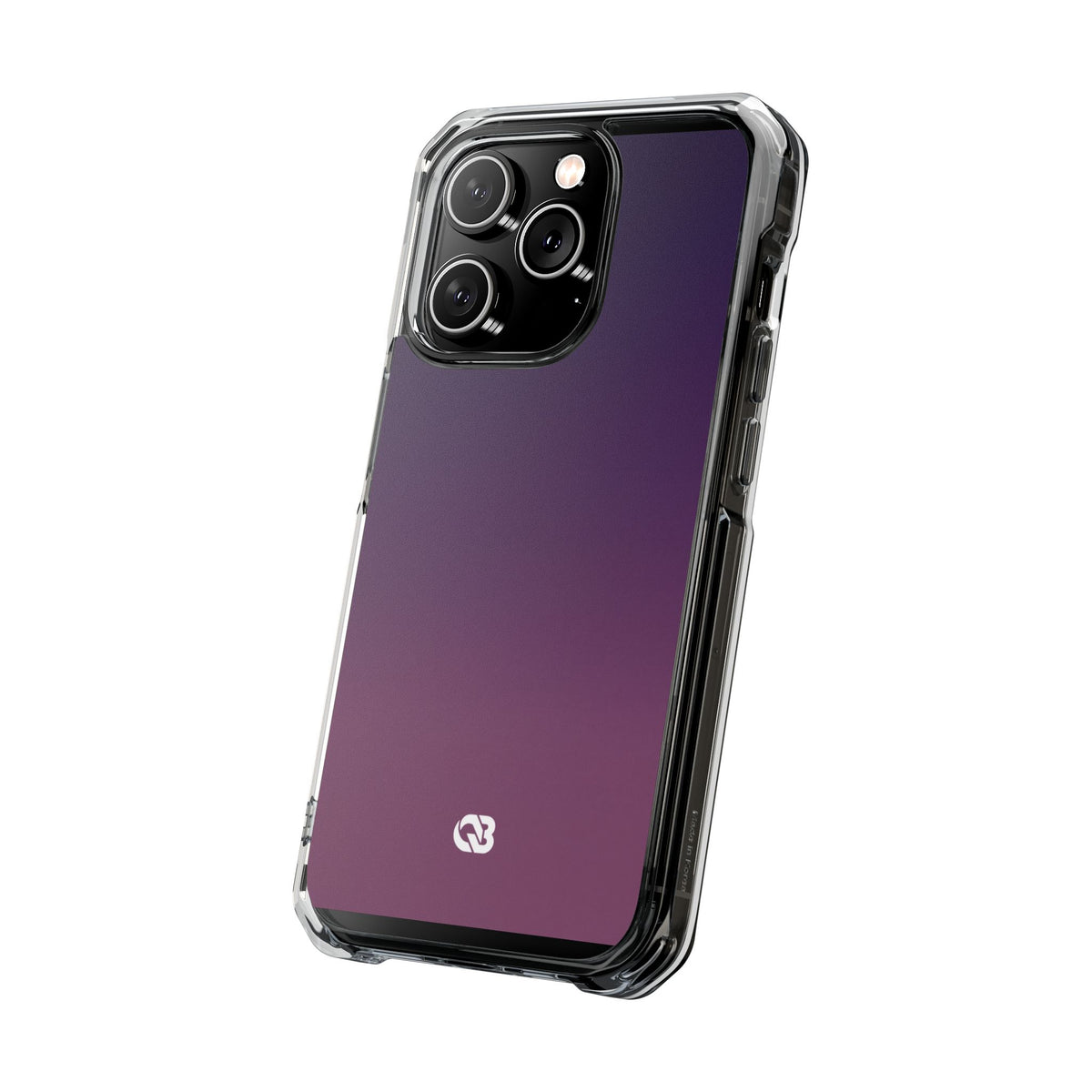 Velvet Dusk · Clear Impact Magnetic Phone Case for iPhone · Purple