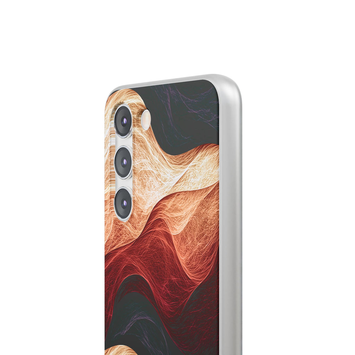 Ember Wave Dispersion · Lite Phone Case for Samsung · Red