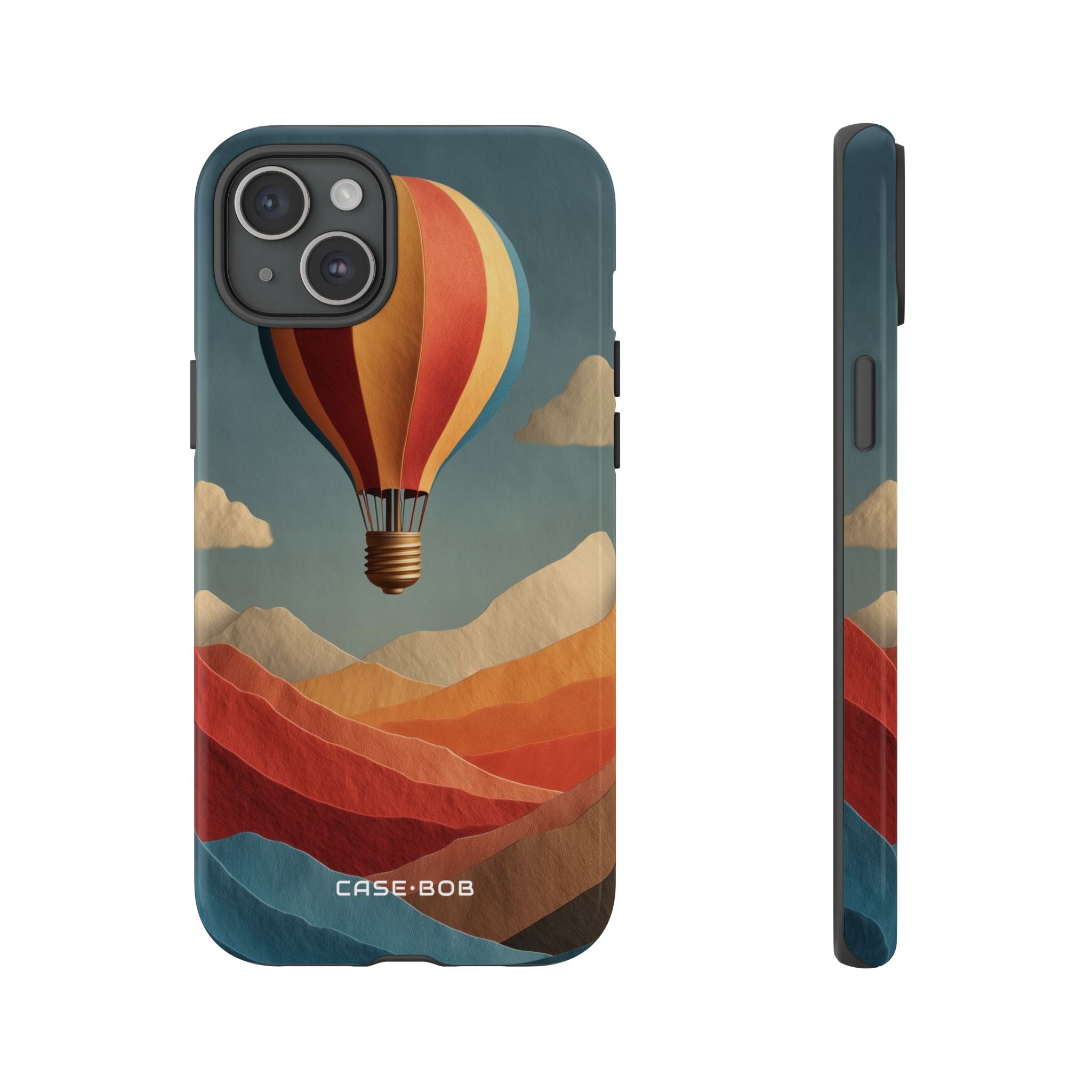 Lightbulb Balloon iPhone 15 Plus Case - Tough