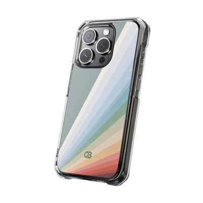 Green Impact MagSafe Phone Case for iPhone - Sage Prism Beam