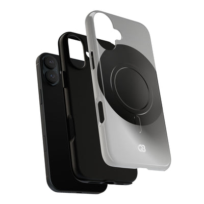 Grey Tough 2.0 Magsafe Phone Case for iPhone - Matte Onyx Sphere