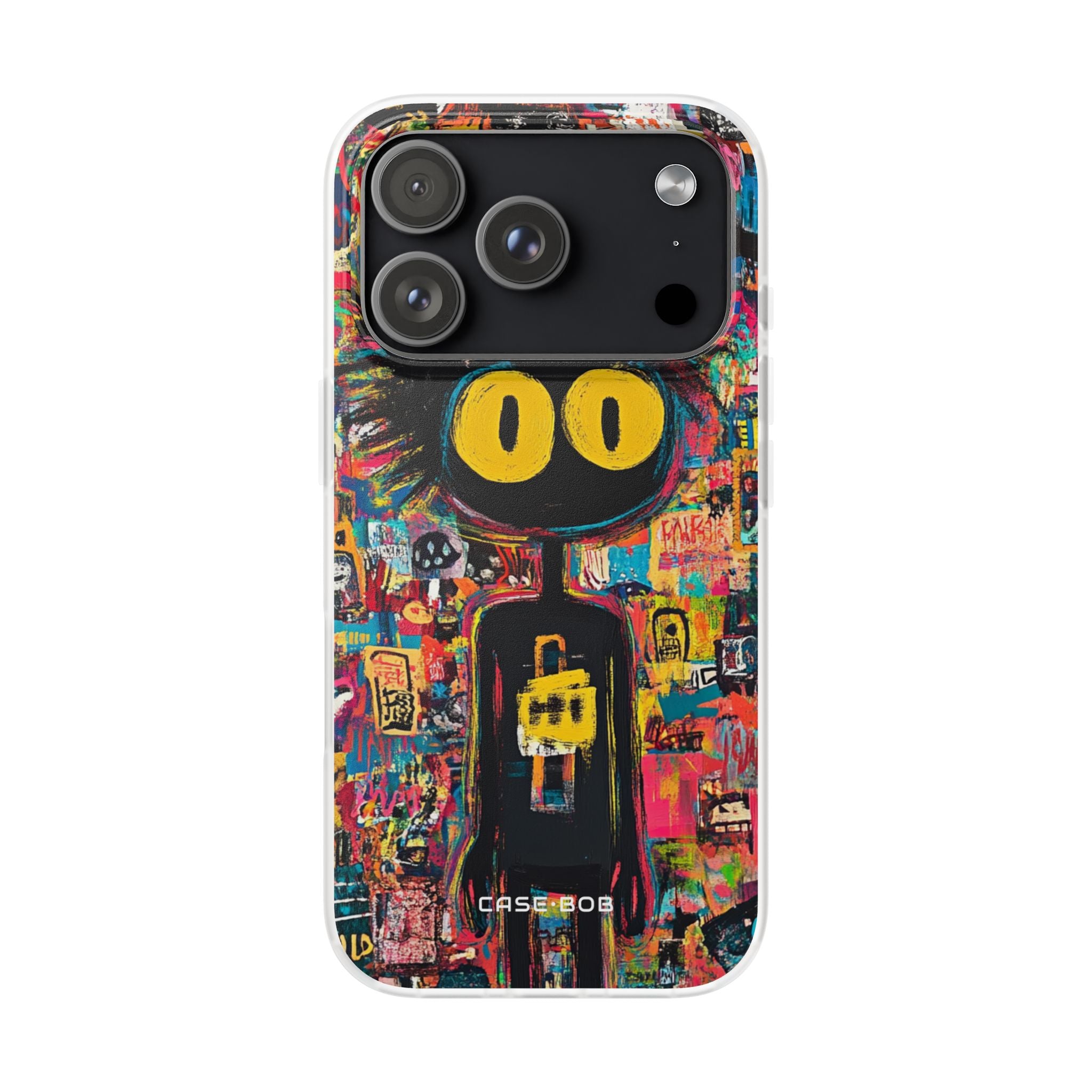 Spiky Shadow iPhone 17 Pro Case - Soft - CASE•BOB