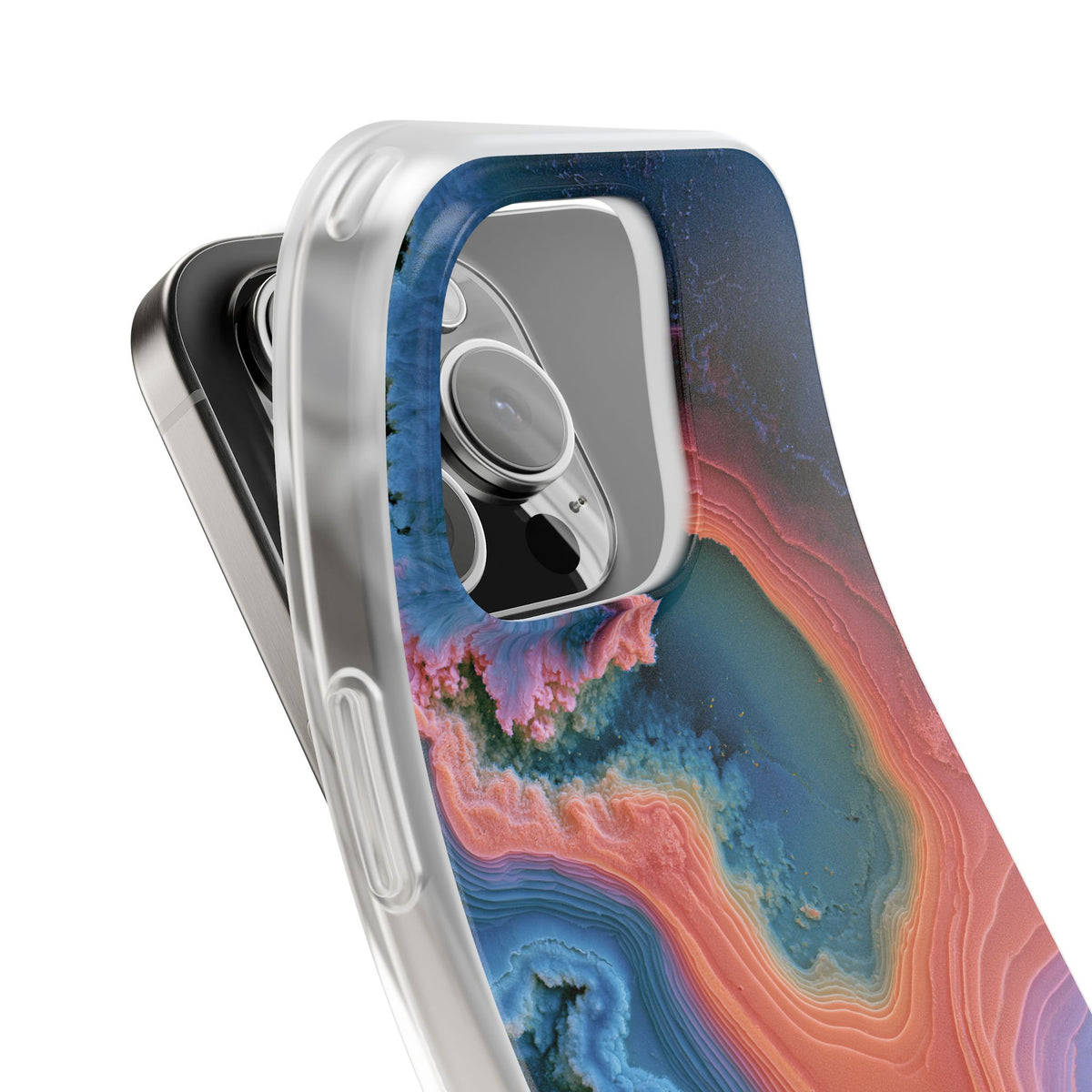 Luminous Resonance · Lite Phone Case for iPhone ·  Blue