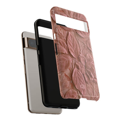 Blush Rose Relief · Tough Phone Case for Pixel ·  Pink