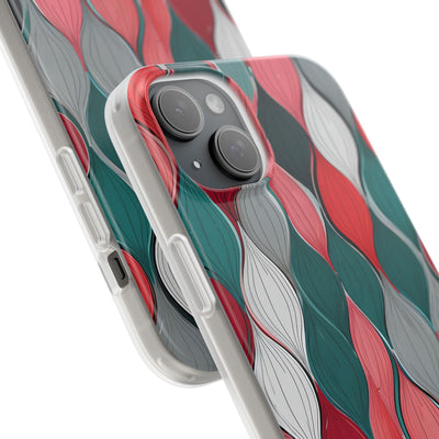 Slate Rose Ripple · Soft Phone Case for iPhone