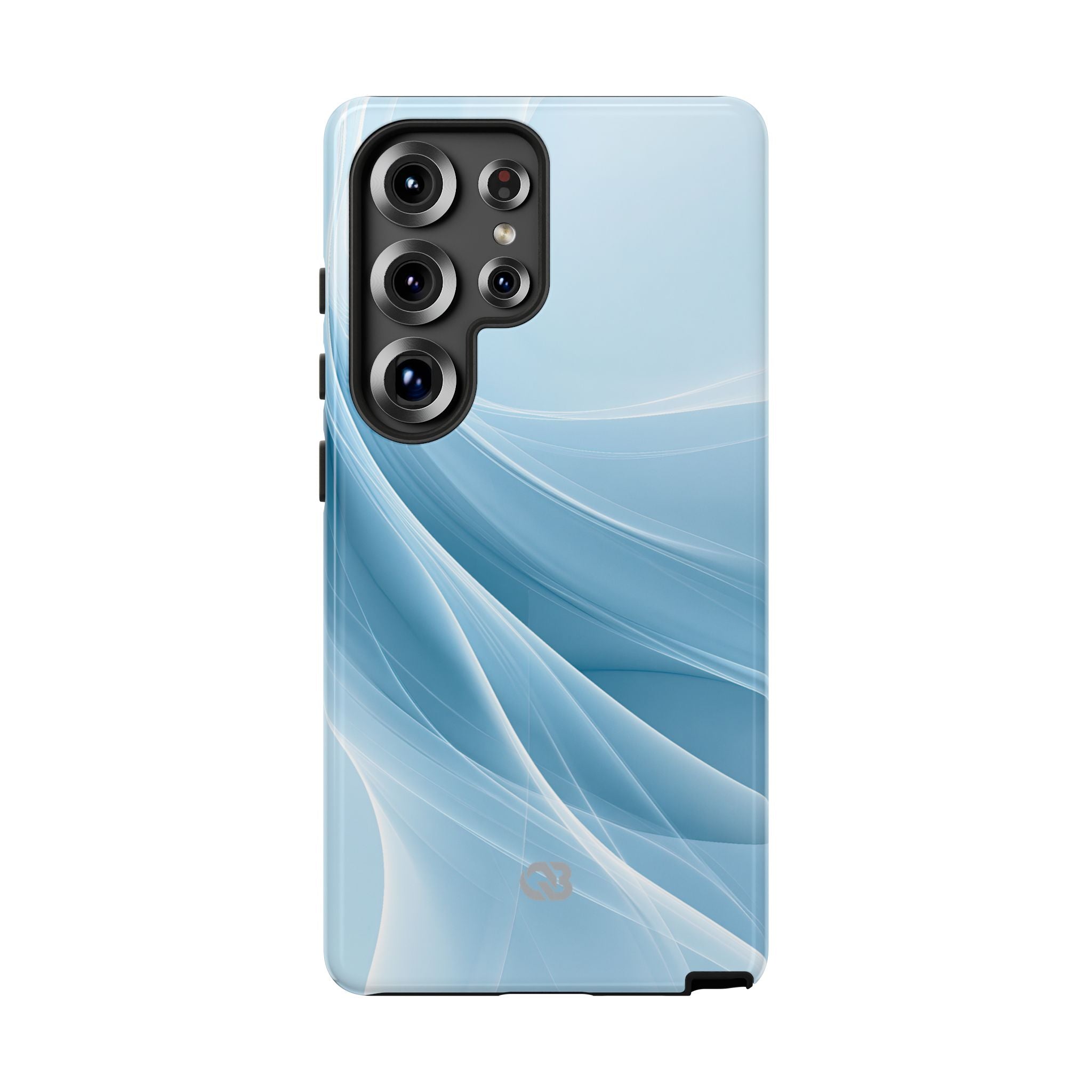 Blue Tough Phone Case for Samsung - Arctic Silk Drift