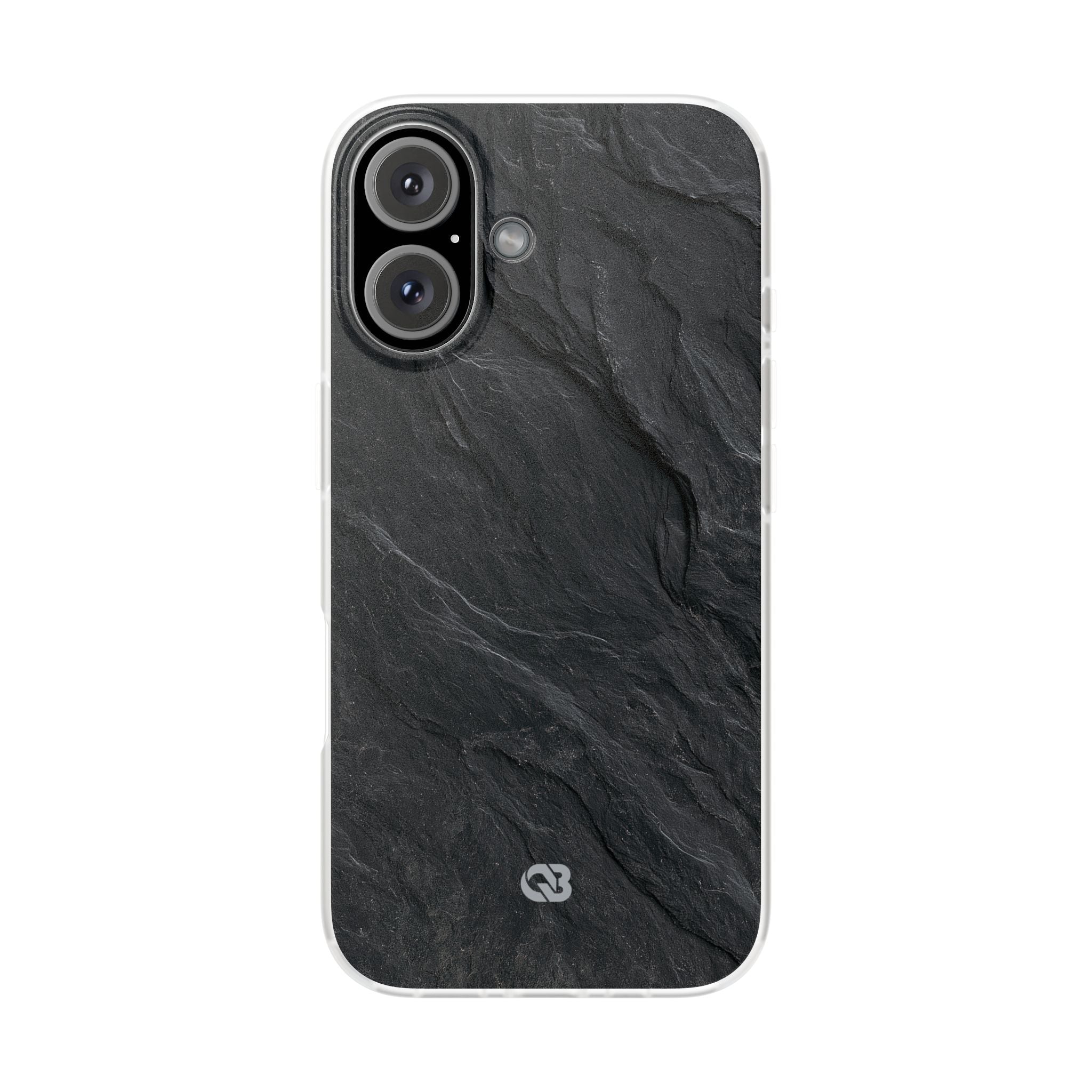 Black Lite Phone Case for iPhone - Midnight Slate Ridge