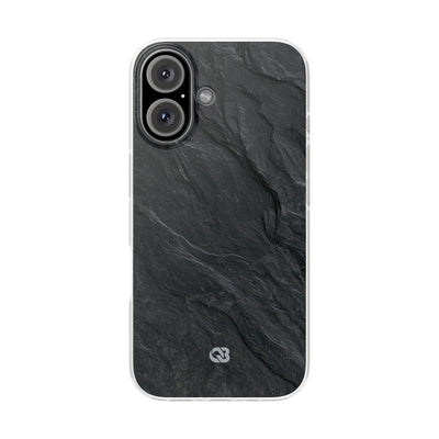 Black Lite Phone Case for iPhone - Midnight Slate Ridge