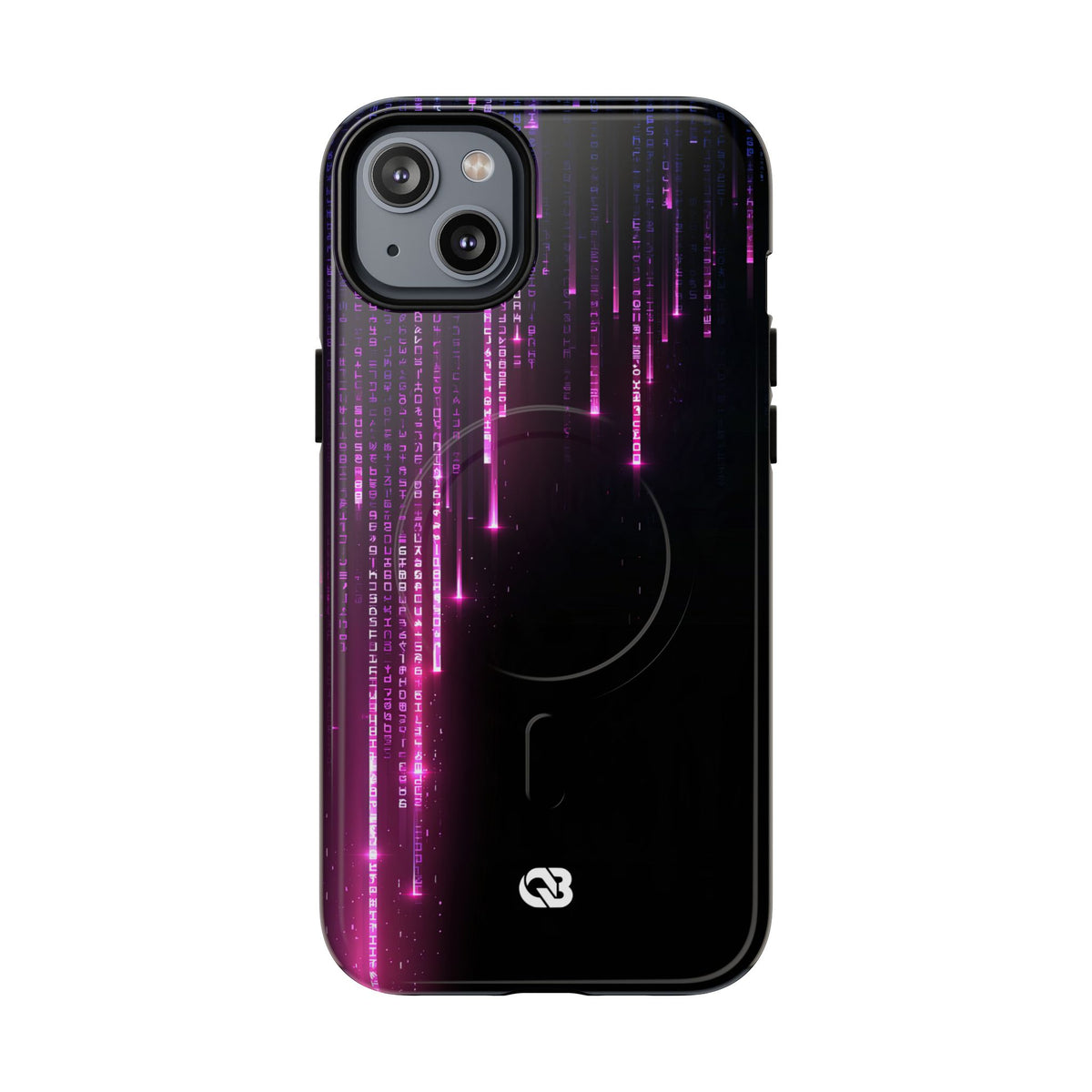 Binary Cascade · Tough 2.0 Magnetic Phone Case for iPhone · Black