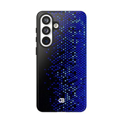 Cobalt Hex Dispersion · Tough Phone Case for Samsung · Blue