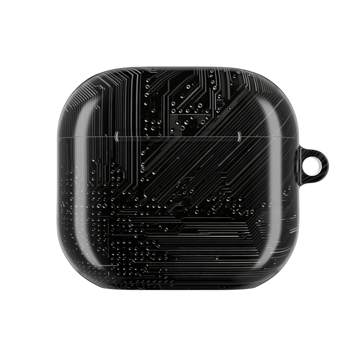 Obsidian Circuitry · Hard Case for AirPods & AirPods Pro · Black