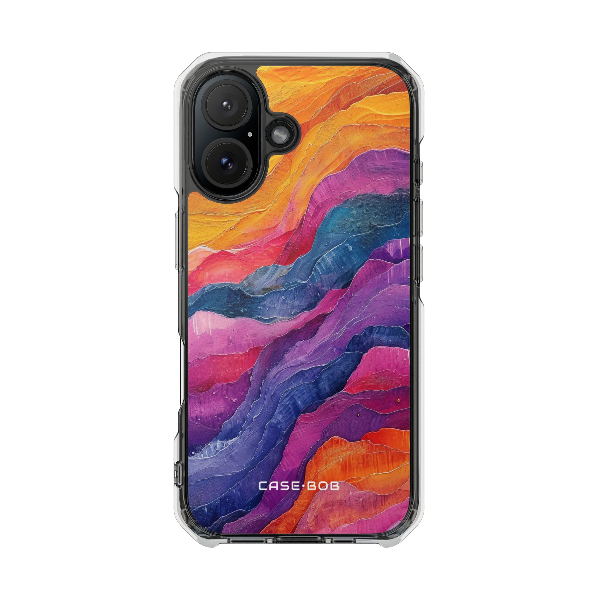 Vibrant Flow iPhone 16 Case - Impact - CASE•BOB