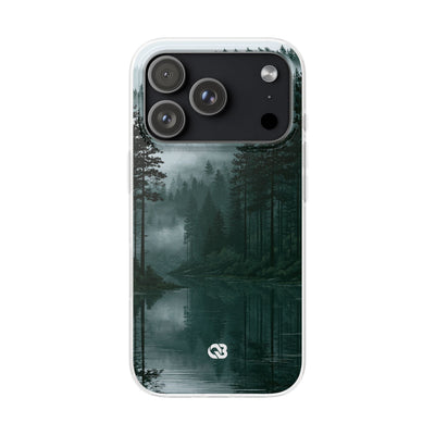 Misty Pine Reflections · Lite Phone Case for iPhone ·  Green