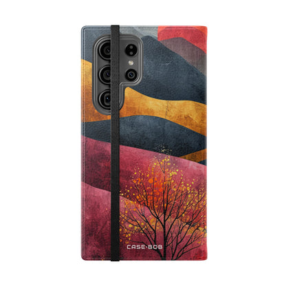 Sunset Hills - Samsung S23 Ultra -lompakkokotelo