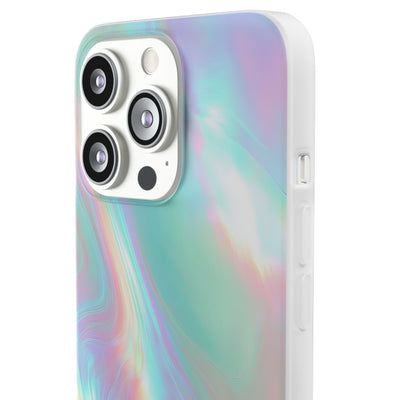 Prismatic Liquid Light · Lite Phone Case for iPhone ·  Teal