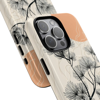 Spiky Tree Sunset iPhone 15 Pro Max Case - Tough+