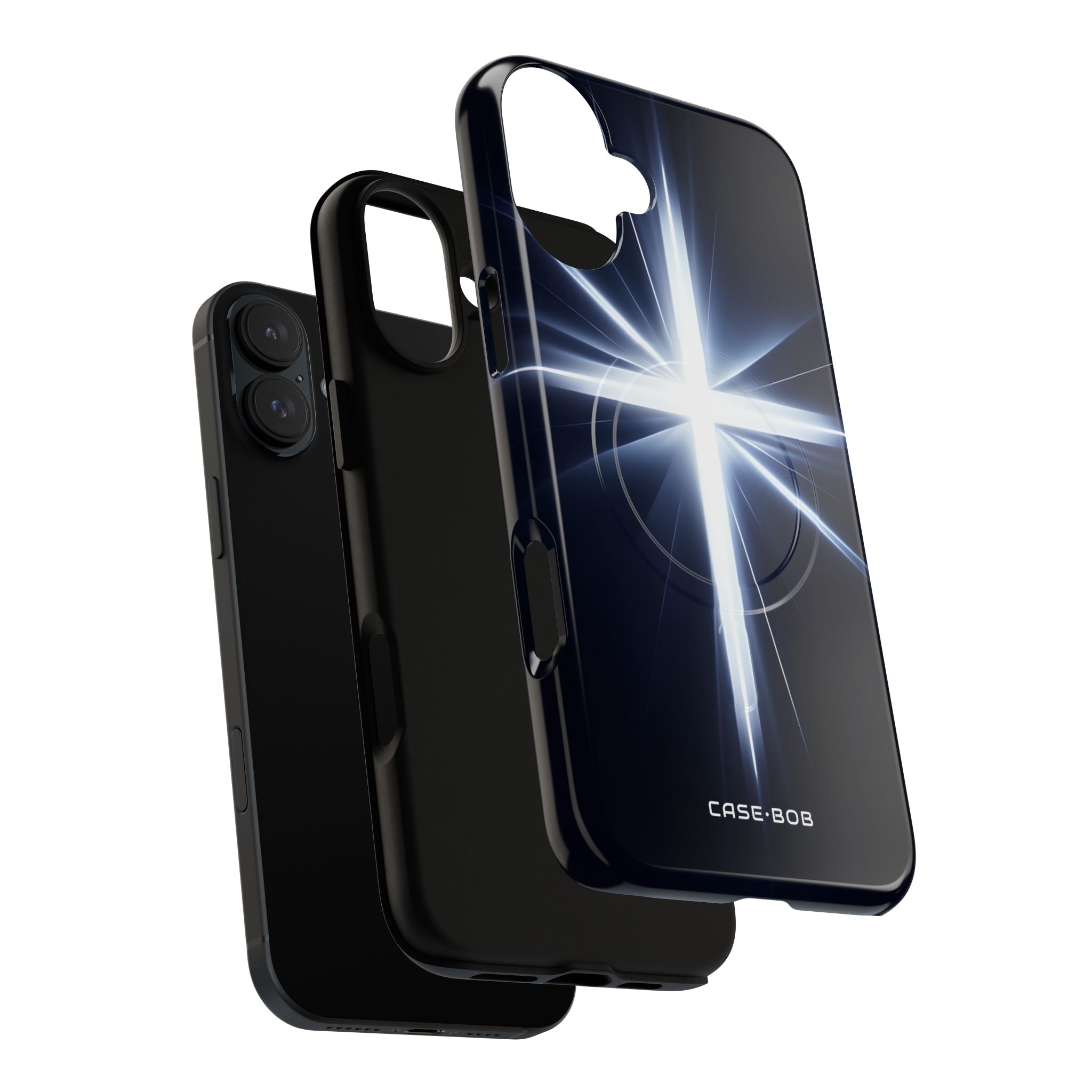 Leuchtendes Crossburst iPhone 16 Plus Case - Tough+