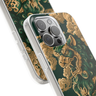 Imperial Guardian Lion · Lite Phone Case for iPhone ·  Green