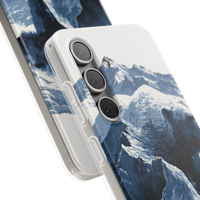 Fjord Summit Bear · Lite Phone Case for Samsung · Blue