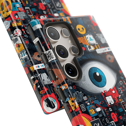 Digital Eye Blue Samsung S24 Ultra Case - Tough