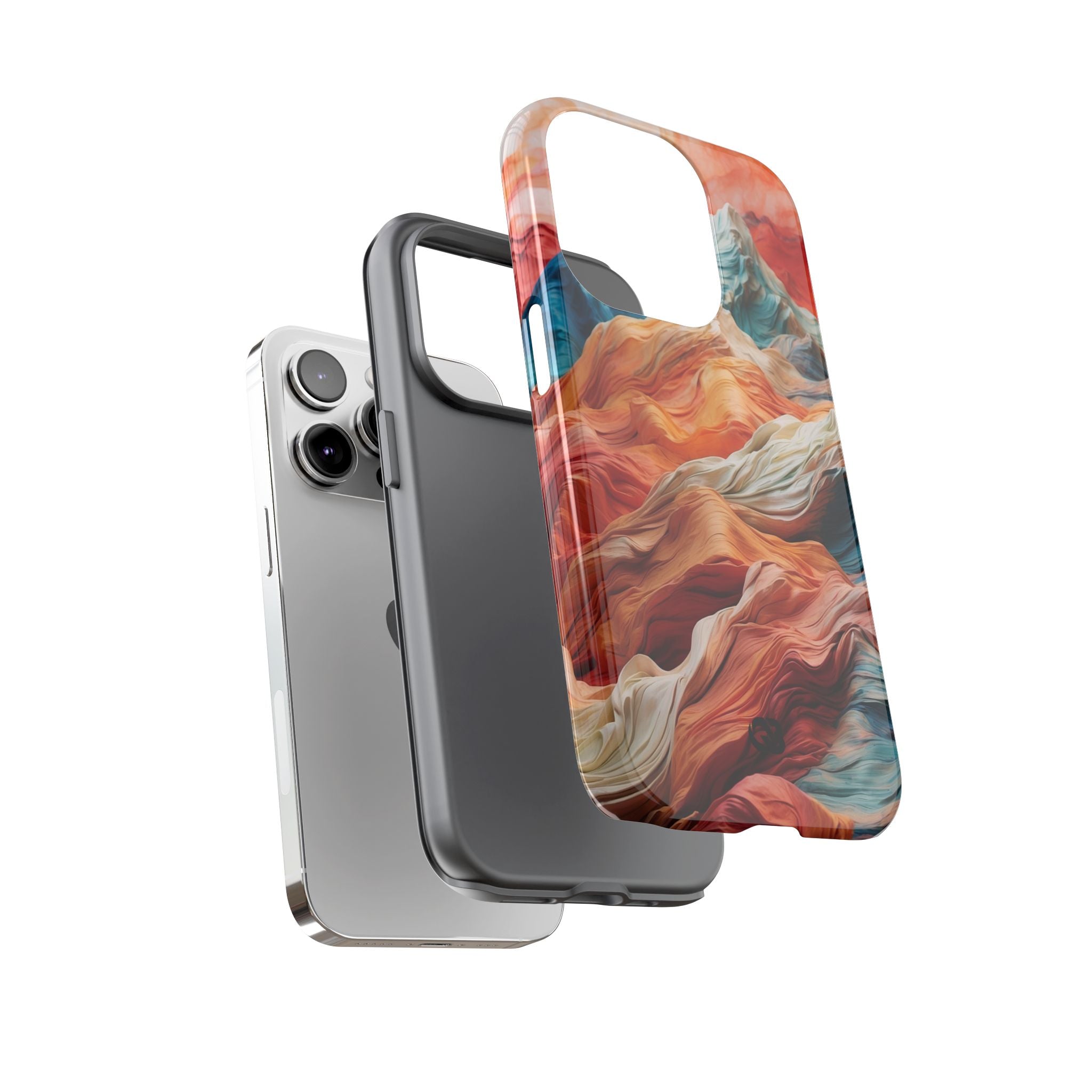 Molten Ridge Flow · Tough Capa para iPhone