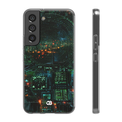 Tactical Avionics HUD · Lite Phone Case for Samsung · Green
